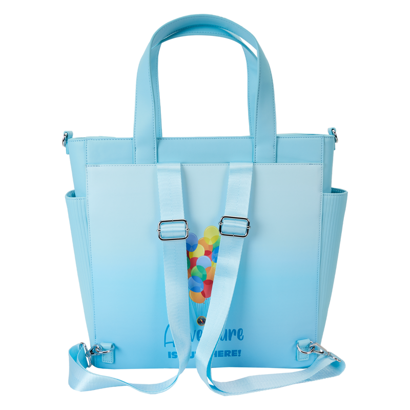 Up Balloon House Convertible Backpack & Tote Crossbody Bag