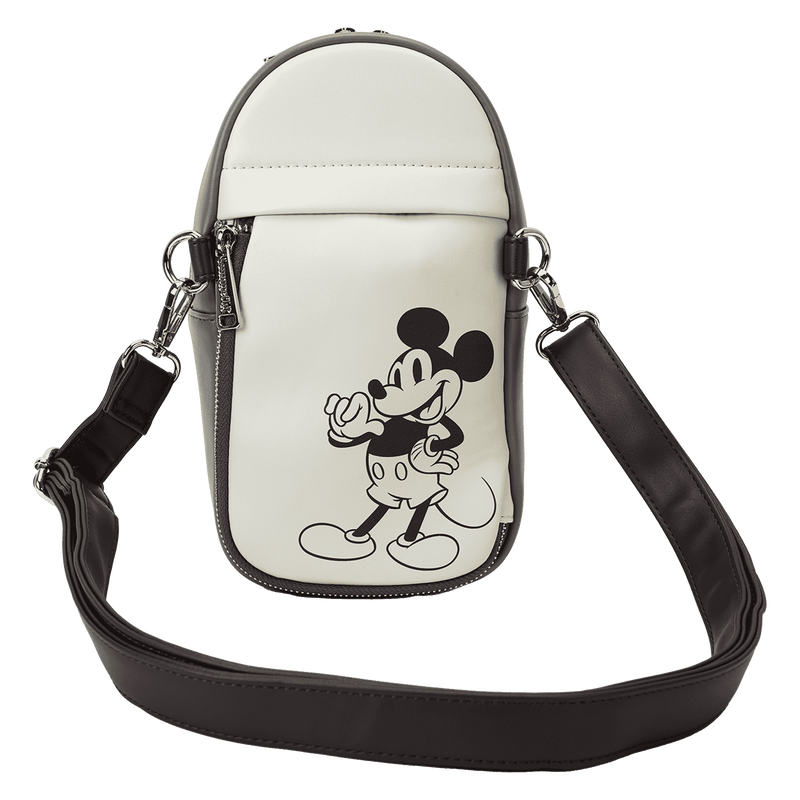 Mickey & Friends Canvas Drink Holder Crossbody Bag