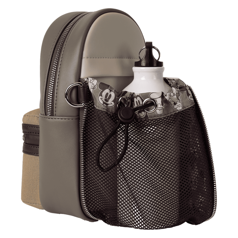 Mickey & Friends Canvas Drink Holder Crossbody Bag