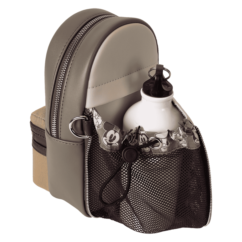 Mickey & Friends Canvas Drink Holder Crossbody Bag