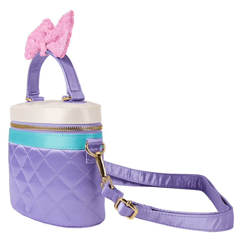 Daisy Duck 85th Anniversary Sequin Quilted Crossbody Bag