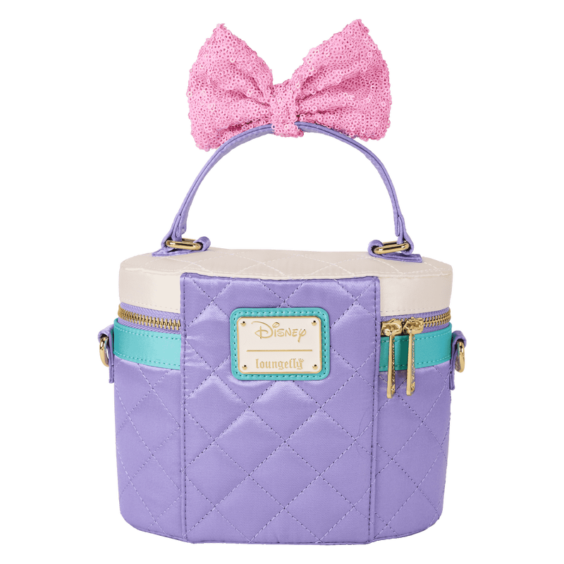 Daisy Duck 85th Anniversary Sequin Quilted Crossbody Bag