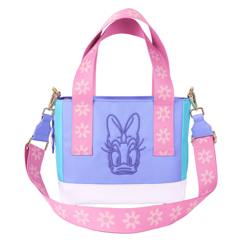 Daisy Duck 85th Anniversary Mini Tote Crossbody Bag