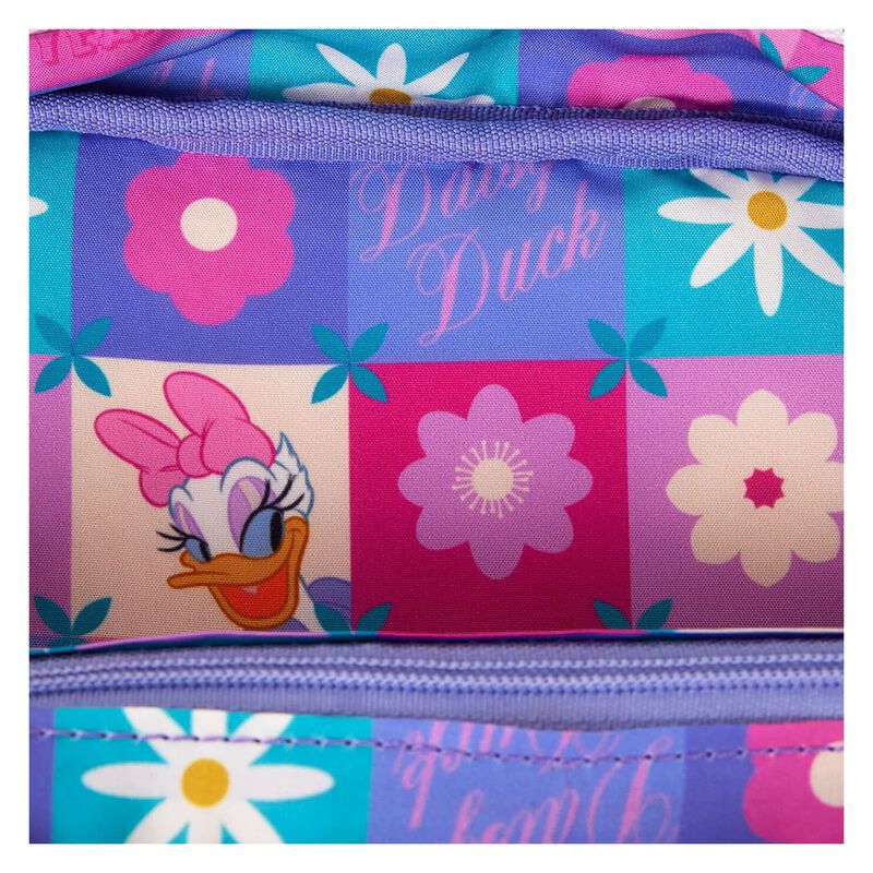 Daisy Duck 85th Anniversary Mini Tote Crossbody Bag