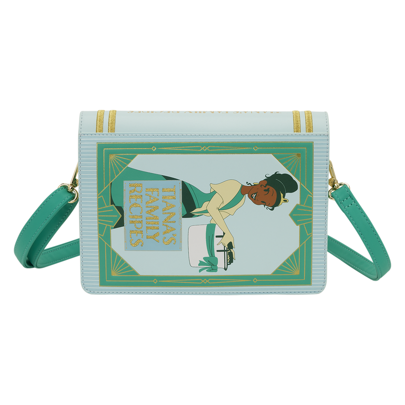The Princess and the Frog Tiana Recipe Book Crossbody Bag