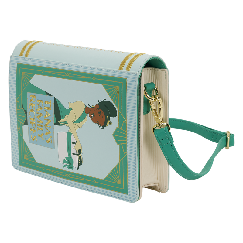 The Princess and the Frog Tiana Recipe Book Crossbody Bag