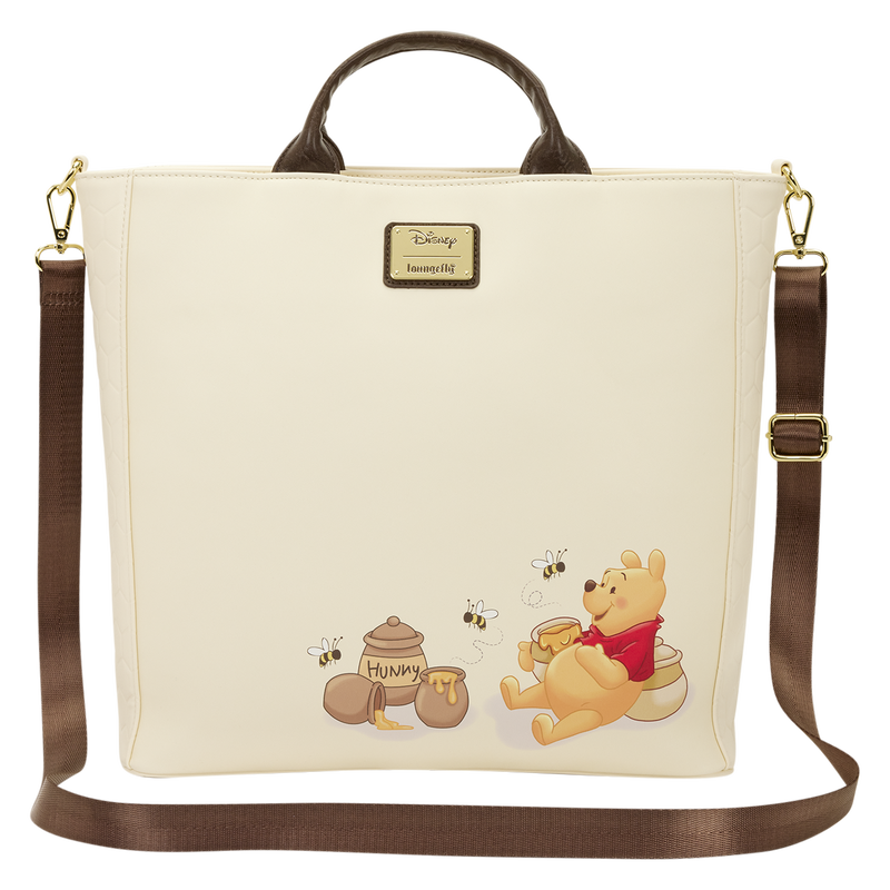 Winnie the Pooh Hundred Acre Wood Tote Pin Trader Crossbody Bag