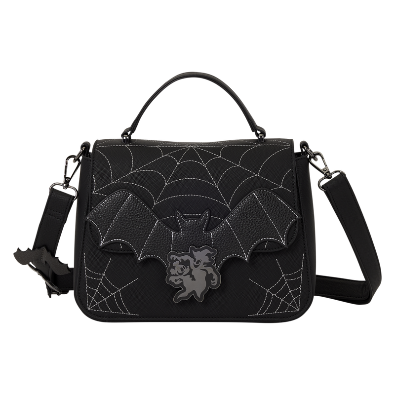 Mickey & Minnie Spiderweb & Bats Crossbody Bag