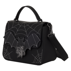 Mickey & Minnie Spiderweb & Bats Crossbody Bag