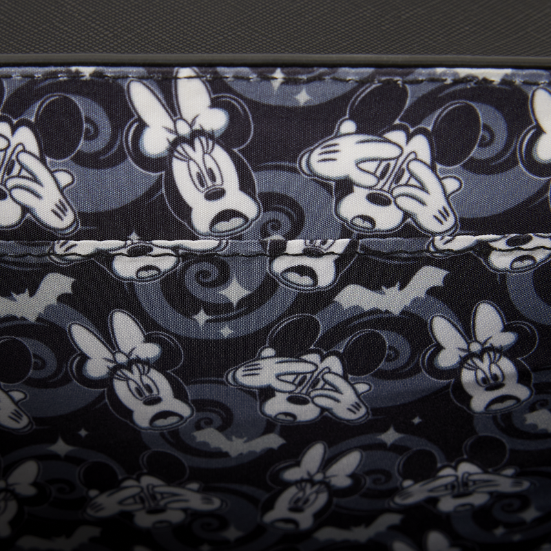 Mickey & Minnie Spiderweb & Bats Crossbody Bag