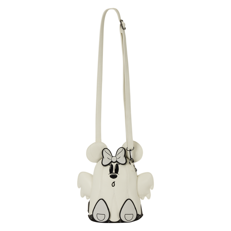 Mickey & Minnie Mouse Ghost Glow Figural Crossbody Bag