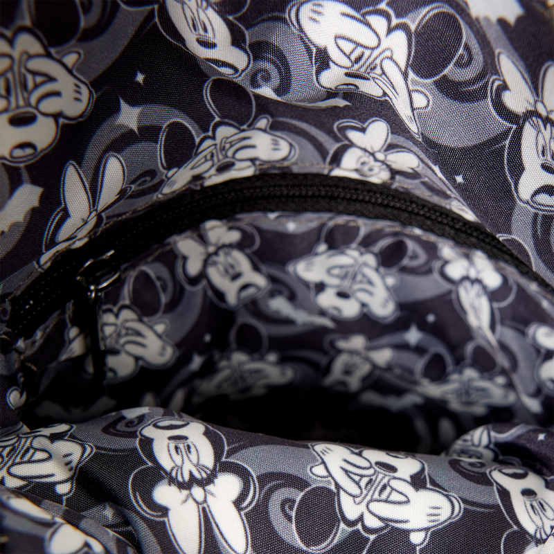 Mickey & Minnie Mouse Ghost Glow Figural Crossbody Bag