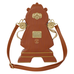 D23 Exclusive Beauty and the Beast Cogsworth Figural Crossbody Bag