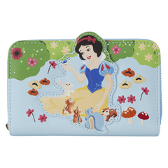 Snow White and the Seven Dwarfs Exclusive Forest Friends Zip Around Wallet