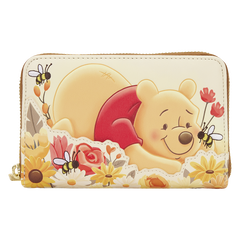 Winnie the Pooh Bees & Flowers Zip Around Wallet