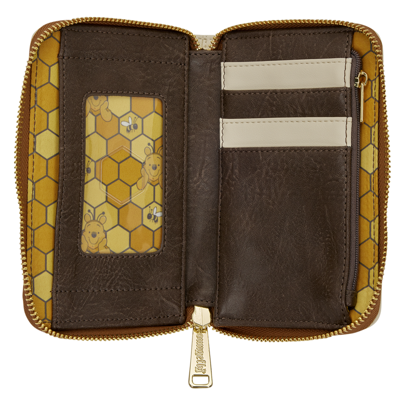 Winnie the Pooh Bees & Flowers Zip Around Wallet