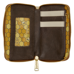 Winnie the Pooh Bees & Flowers Zip Around Wallet