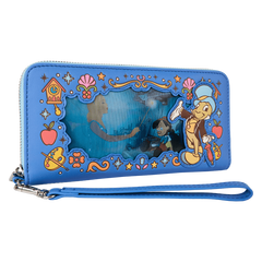 Pinocchio Exclusive Blue Fairy Lenticular Wristlet Wallet