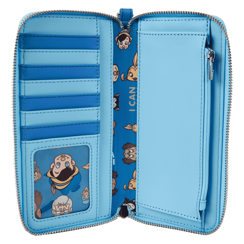 Pinocchio Exclusive Blue Fairy Lenticular Wristlet Wallet
